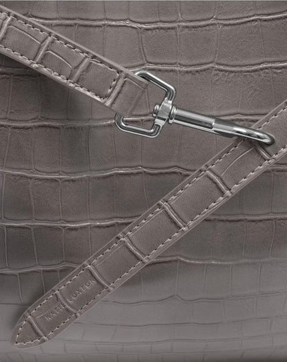Katie Loxton | Grey Faux Croc Maddie Work Tote Bag