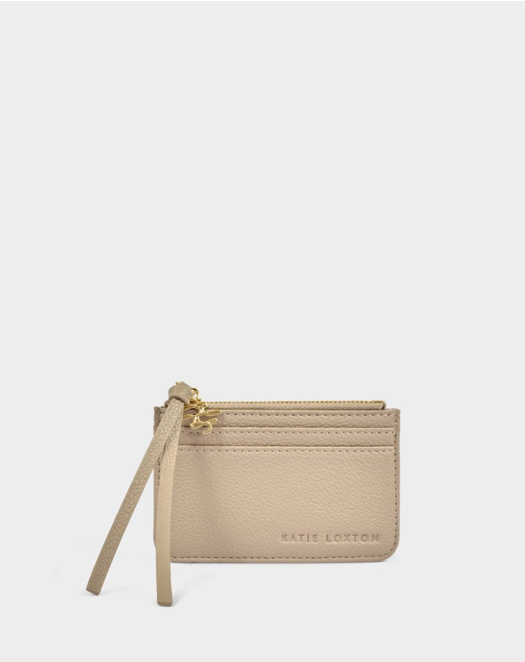 Katie Loxton | Light Taupe Gift Boxed Coin & Card Holder