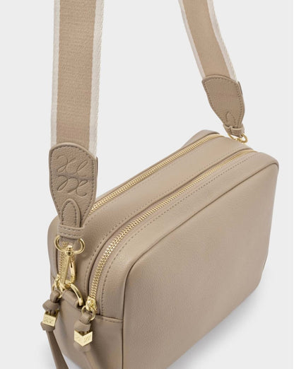 Katie Loxton | Light Taupe Lottie Large Crossbody Bag