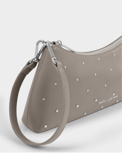 Katie Loxton | Mink Miley Studded Small Shoulder Bag