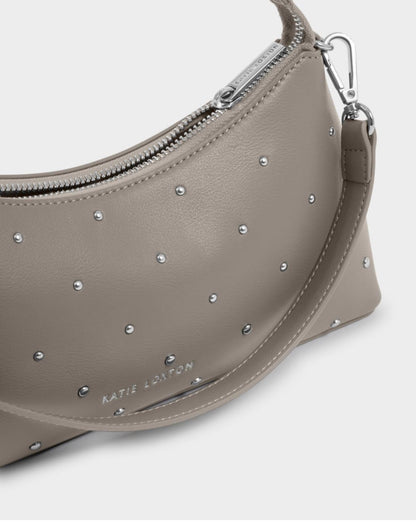 Katie Loxton | Mink Miley Studded Small Shoulder Bag