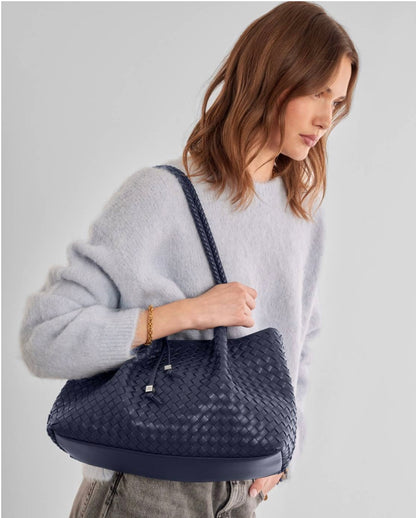 Katie Loxton | Navy Nova Small Shoulder Tote