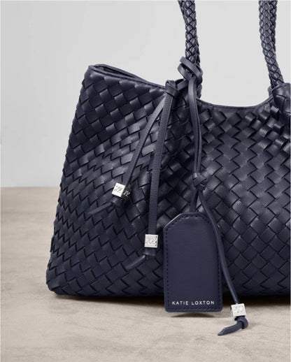 Katie Loxton | Navy Nova Small Shoulder Tote