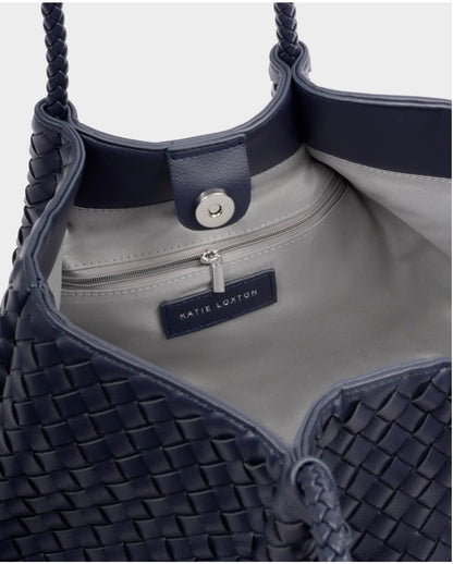 Katie Loxton | Navy Nova Small Shoulder Tote