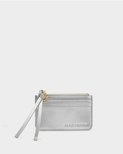 Katie Loxton | Silver Gift Boxed Coin & Card Holder