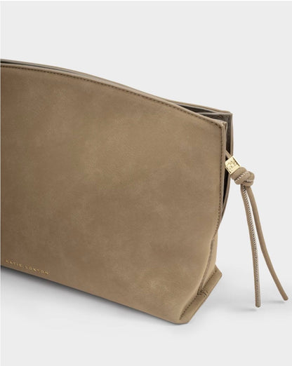 Katie Loxton | Taupe Freya Suedette Clutch