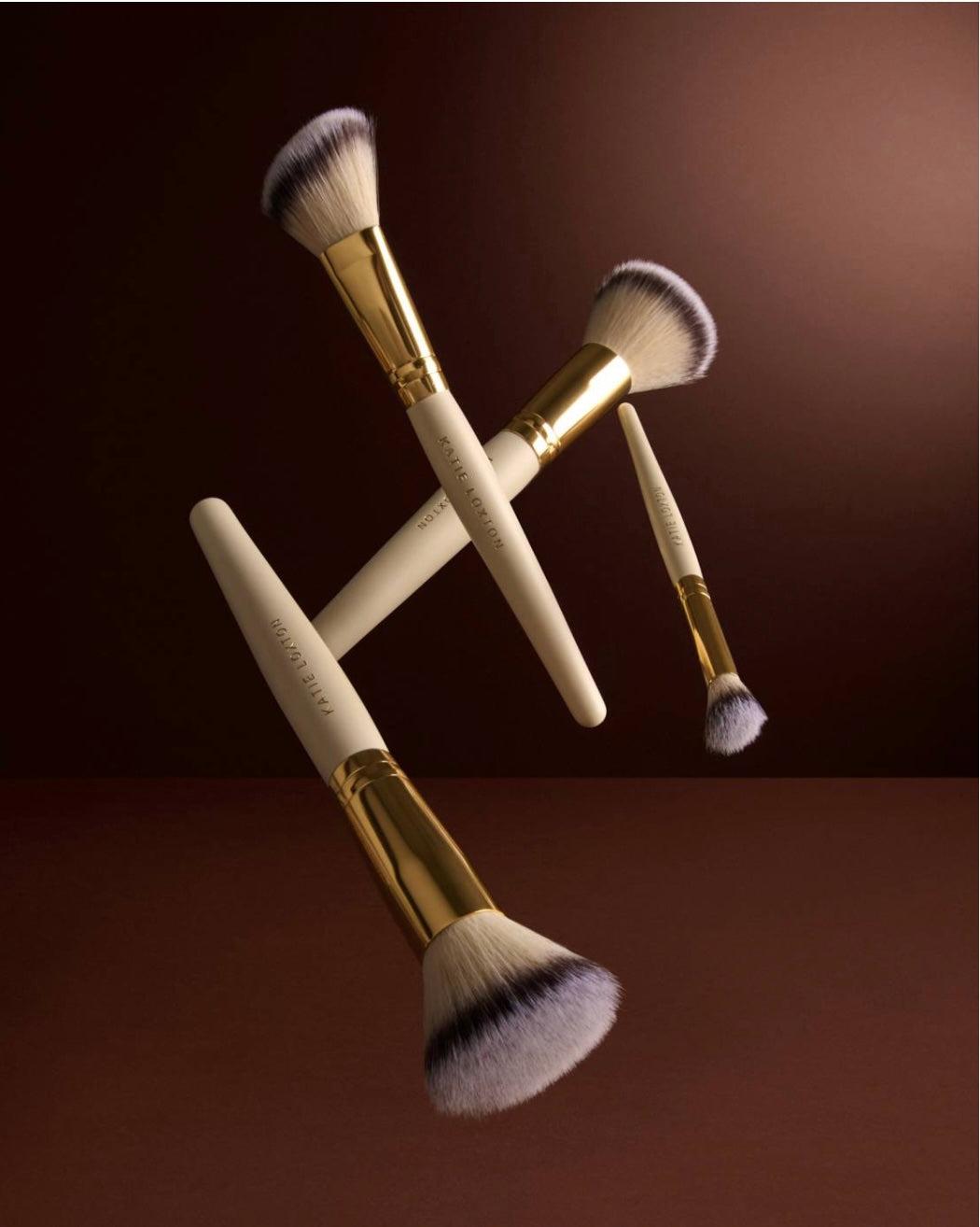 Katie Loxton | Cherry Travel Makeup Brush Set with Case