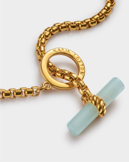 Katie Loxton | Azura Waterproof Gold T-Bar Bracelet