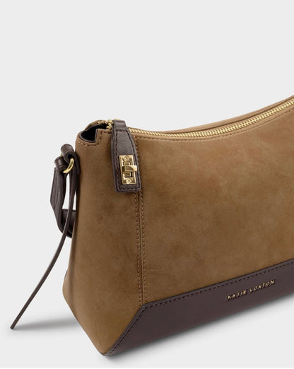 Katie Loxton | Caramel Charlbury Suedette Crossbody Bag