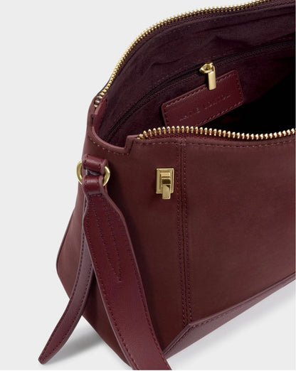 Katie Loxton | Cherry Charlbury Suedette Crossbody Bag