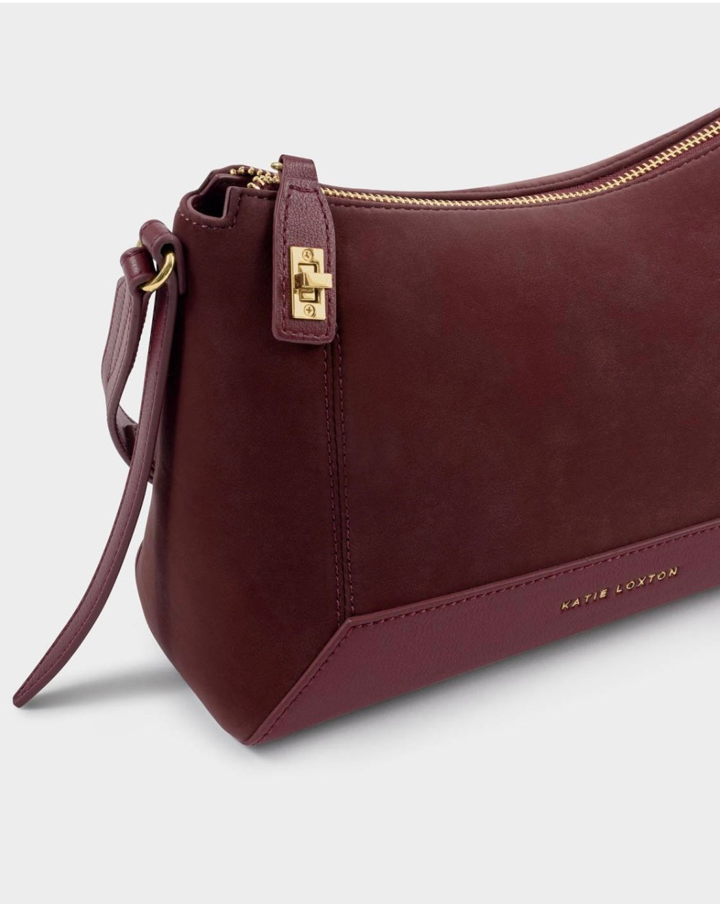 Katie Loxton | Cherry Charlbury Suedette Crossbody Bag