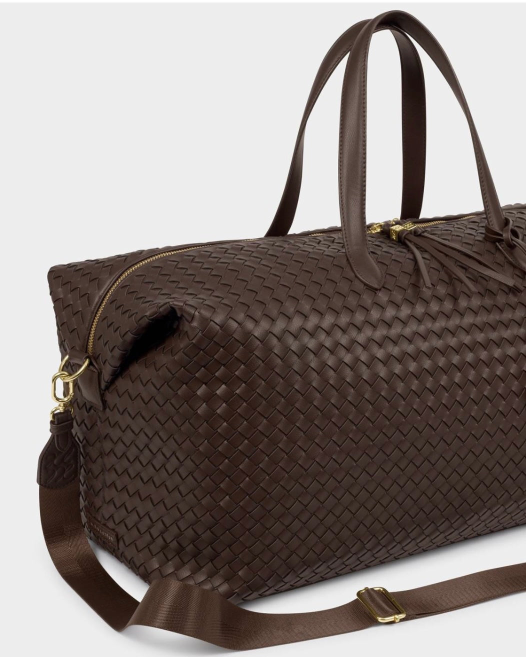 Katie Loxton | Chocolate Soho Hand Woven Weekend Bag