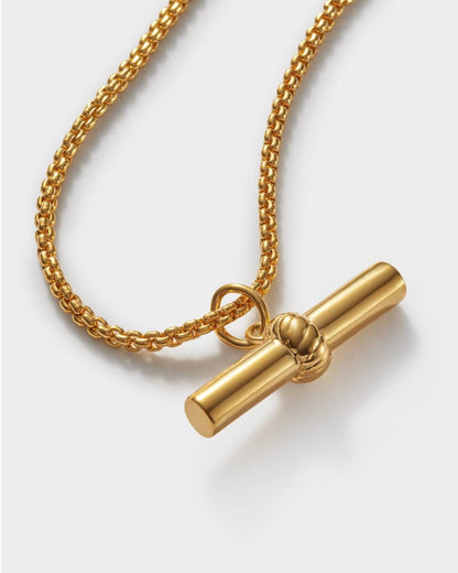 Katie Loxton | Themis Waterproof Gold T-Bar Bracelet