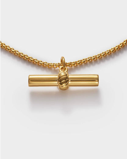 Katie Loxton | Themis Waterproof Gold T-Bar Bracelet