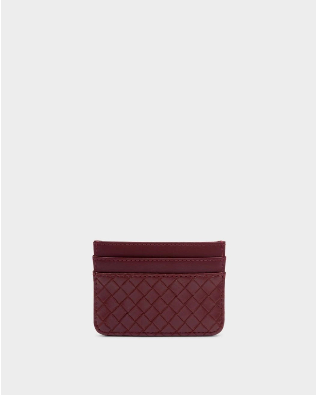 Katie Loxton | Cherry Red Nova Woven Texture Card Holder