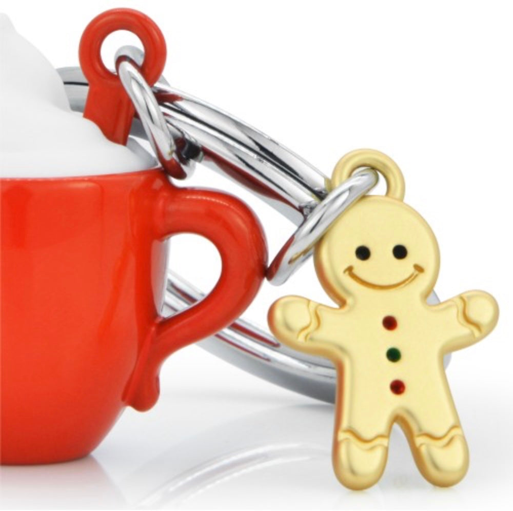 Metalmorphose | Hot Chocolate with Whipped Cream & Gingerbread Keyring