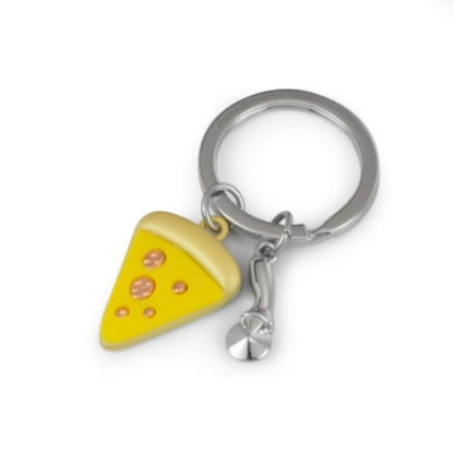 Metalmorphose | Pizza & Cutter Keyring