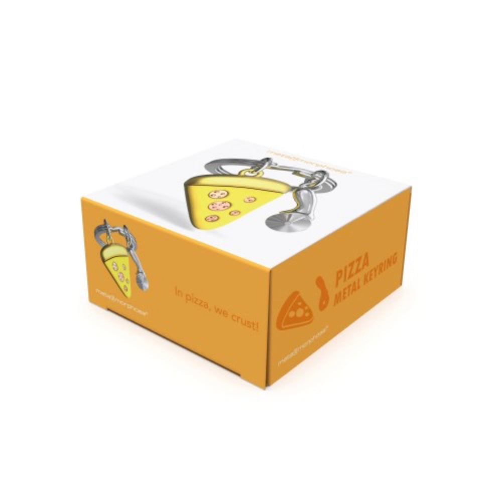 Metalmorphose | Pizza & Cutter Keyring