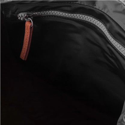 ROKA London | Black Canfield Small Roll Top Backpack