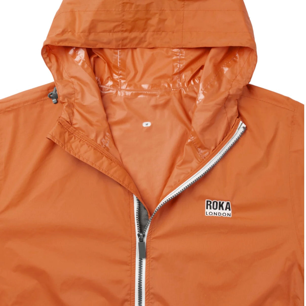 ROKA London | Burnt Orange Holborn Rain Jacket