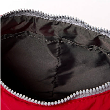 ROKA London | Chilli Taslon Farringdon Half Moon Bag