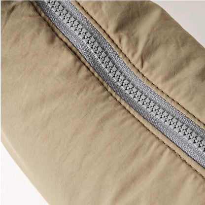 ROKA London | Taupe Farringdon Half Moon Bag