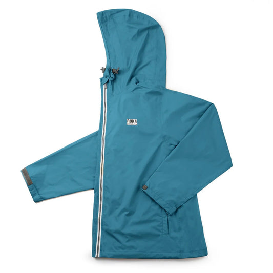 ROKA London | Teal Holborn Rain Jacket