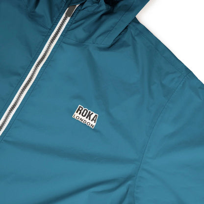 ROKA London | Teal Holborn Rain Jacket