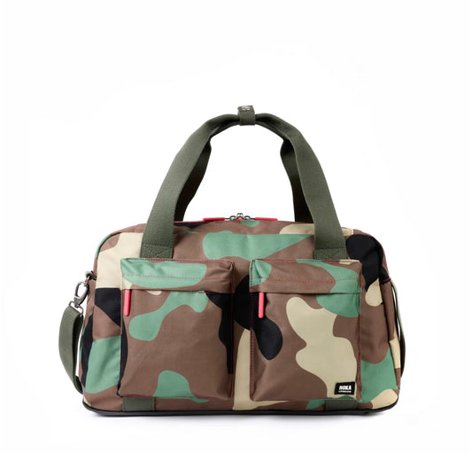 ROKA London | Vintage Camo Gatwick Carry-On Duffel Bag