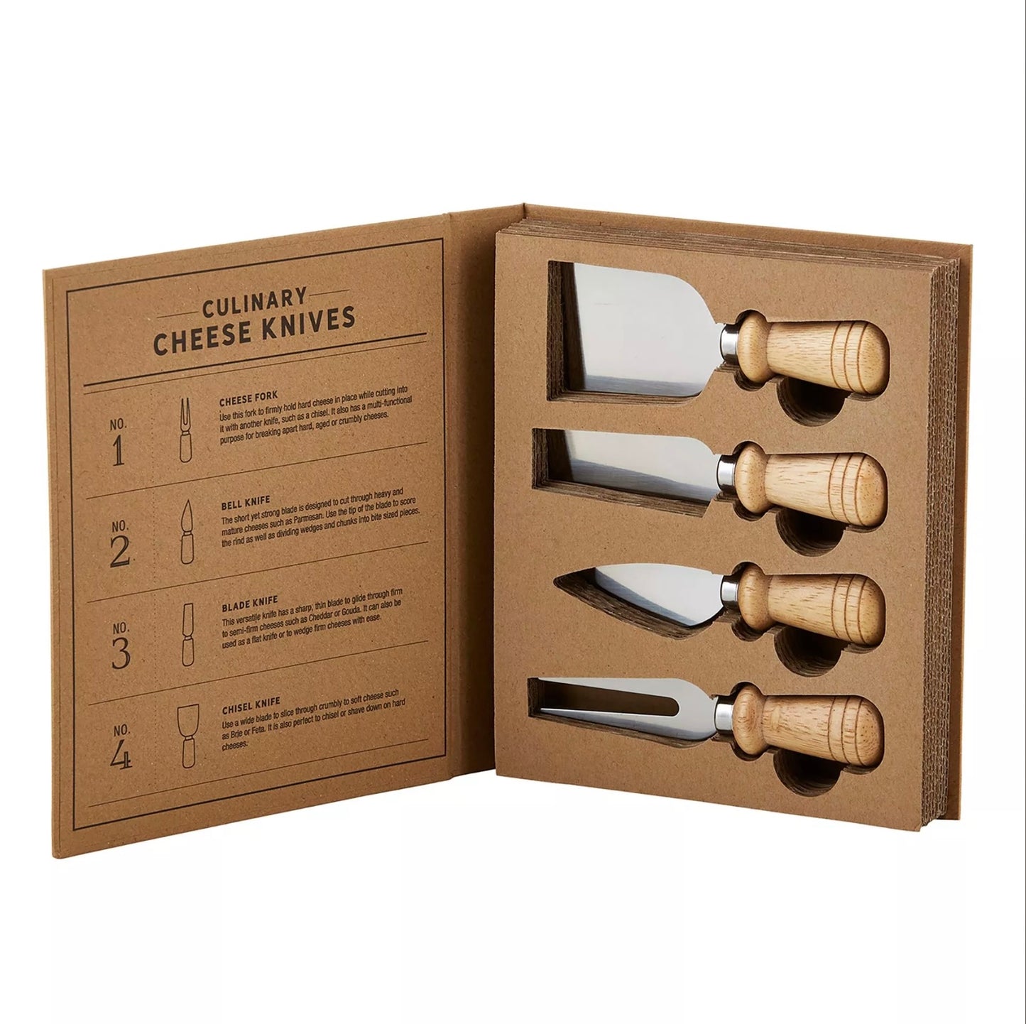 Santa Barbara Cheese Knives Gift Set