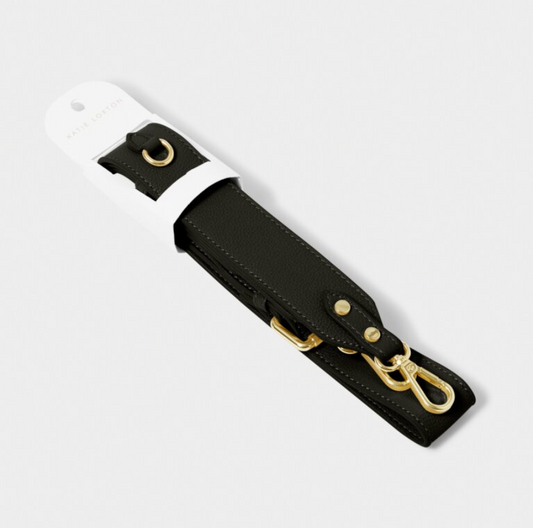 Black PU Bag Strap