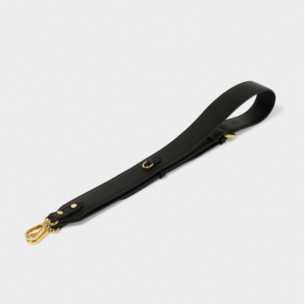 Black PU Bag Strap