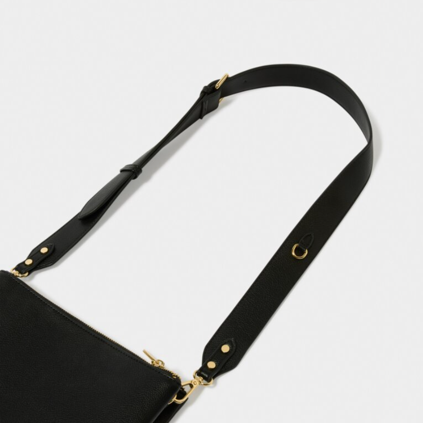 Black PU Bag Strap