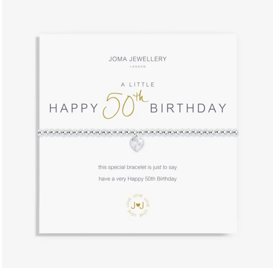 A Little 'Happy 50th' Bracelet