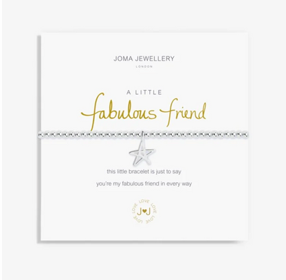 A Little 'Fabulous Friend' Bracelet
