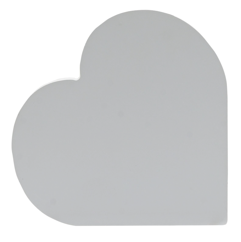 Mr & Mrs Amore Grey Heart Mantel Plaque