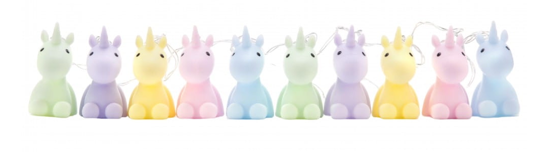 Unicorn Mixed Pastel Coloured LED String Lights