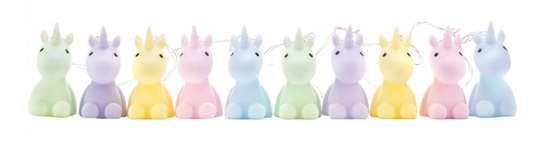 Unicorn Mixed Pastel Coloured LED String Lights