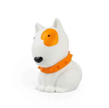 Mini White Dog Colour Changing LED Nightlight