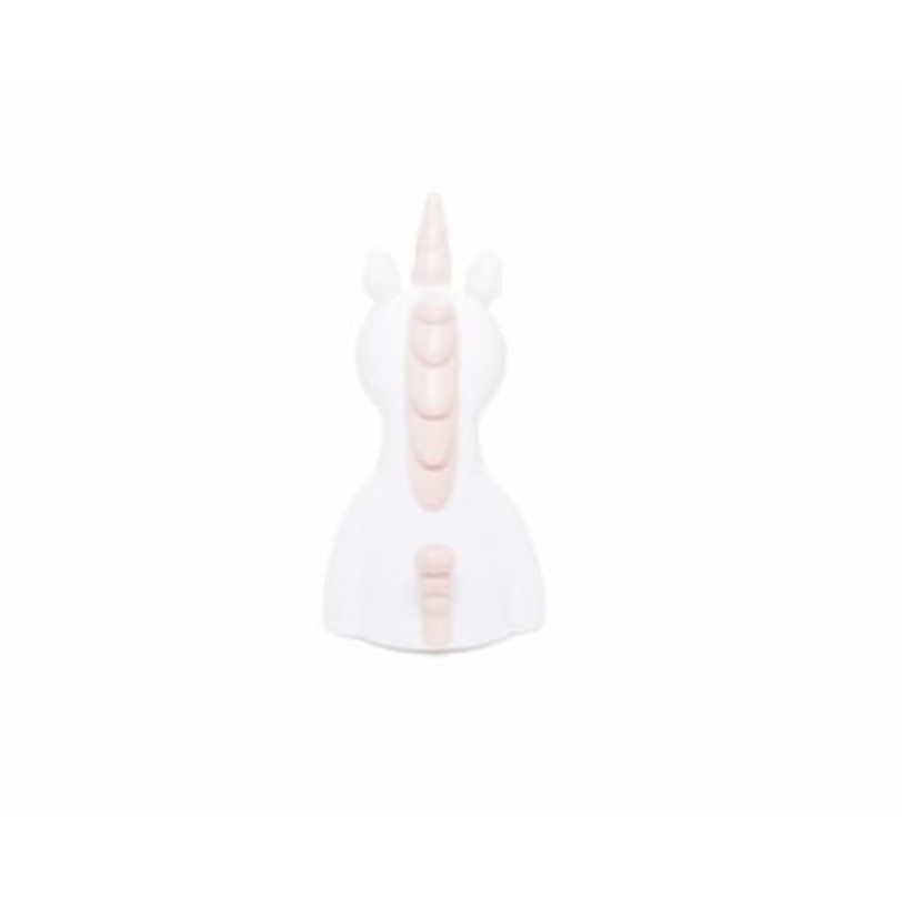 Mini White Unicorn with Pink Mane Colour Changing LED Nightlight