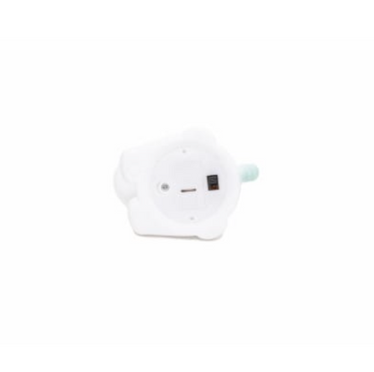 Mini White Unicorn with Pastel Blue Mane Colour Changing LED Nightlight