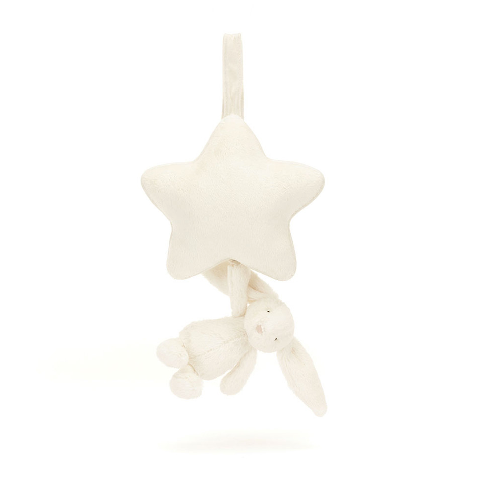 Jellycat | Bashful Cream Bunny Musical Pull