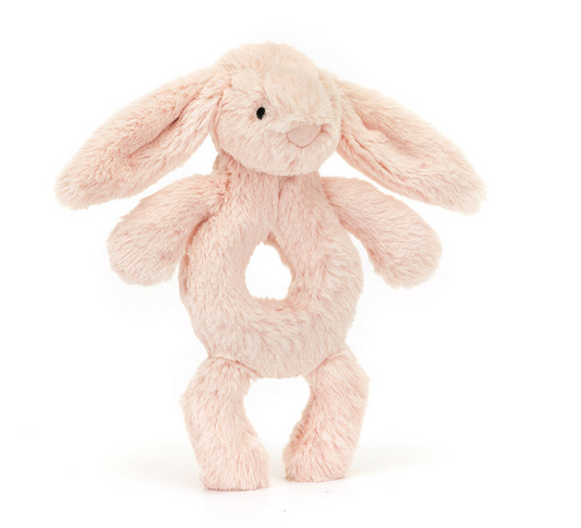 Jellycat | Bashful Blush Bunny Ring Rattle