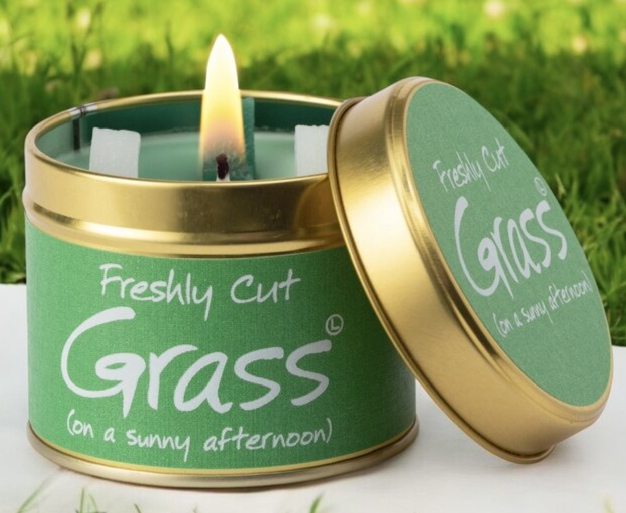Lily Flame | Freshly Cut Grass Scented Candle