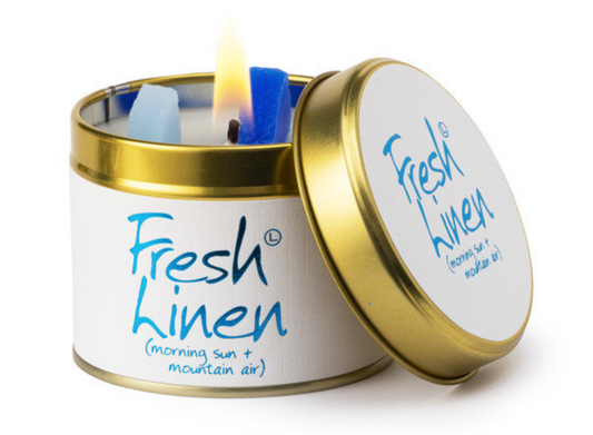 Lily Flame | Fresh Linen Scented Candle