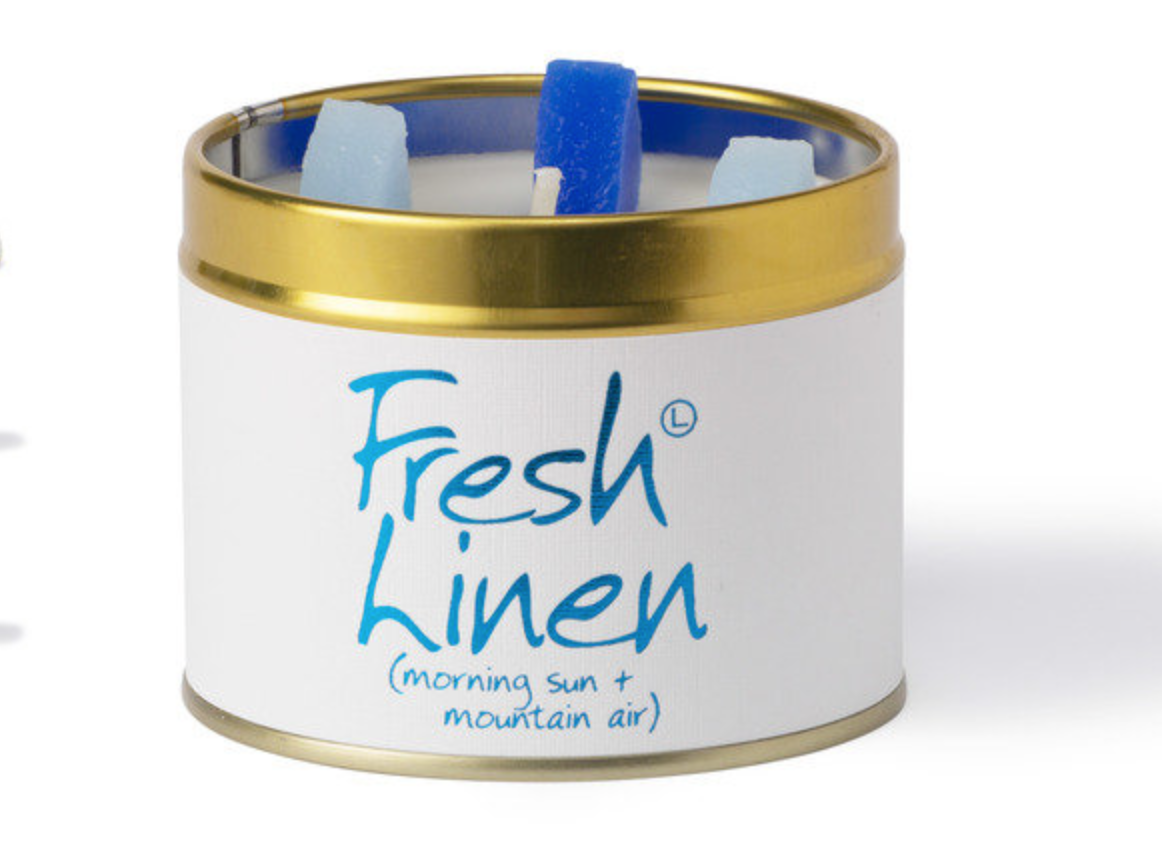 Lily Flame | Fresh Linen Scented Candle