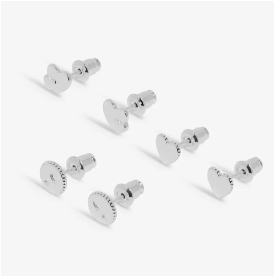 Joma Jewellery | Life's A Charm 'Mum' 3 Pairs of Earrings in Silver Plating