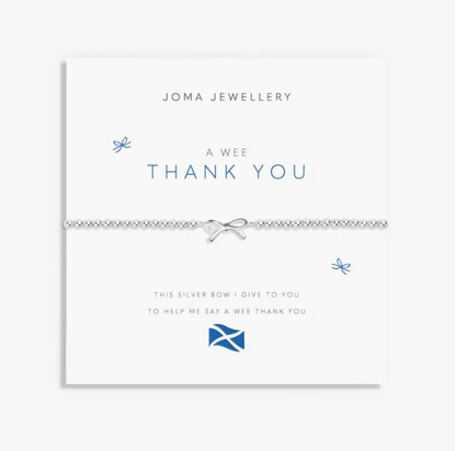 Joma Jewellery | A Wee Thank You Bracelet