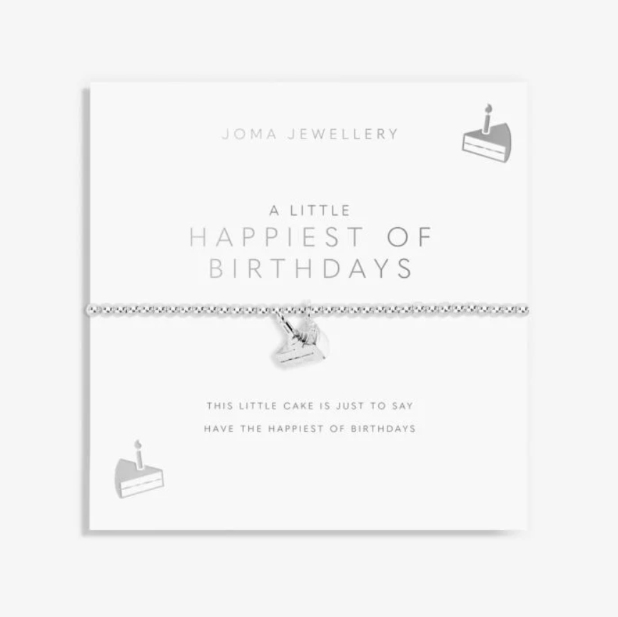 Joma Jewellery | A Little Happiest of Birthdays Bracelet