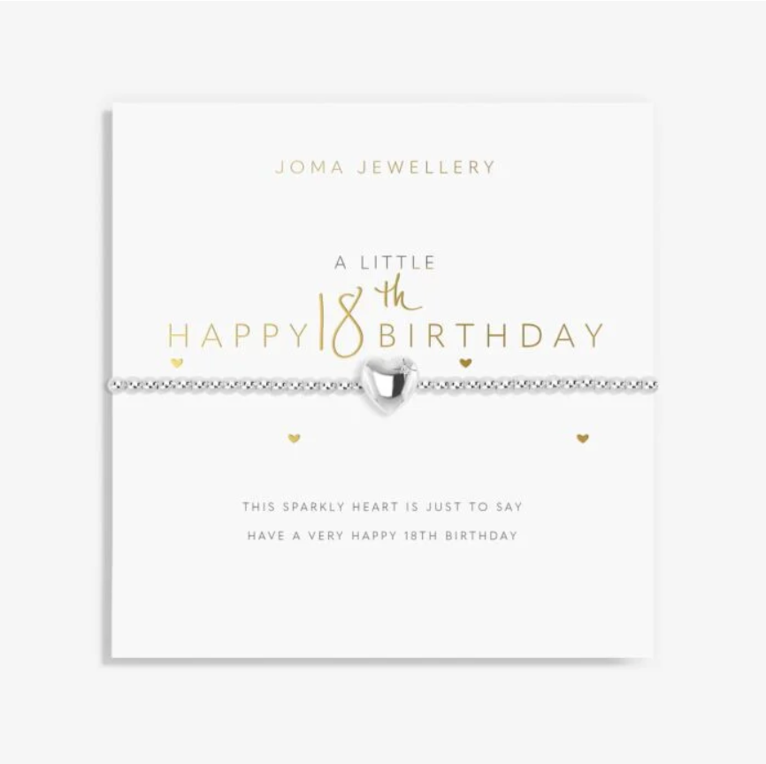 Joma Jewellery | A Little Happy 18th Birthday Bracelet